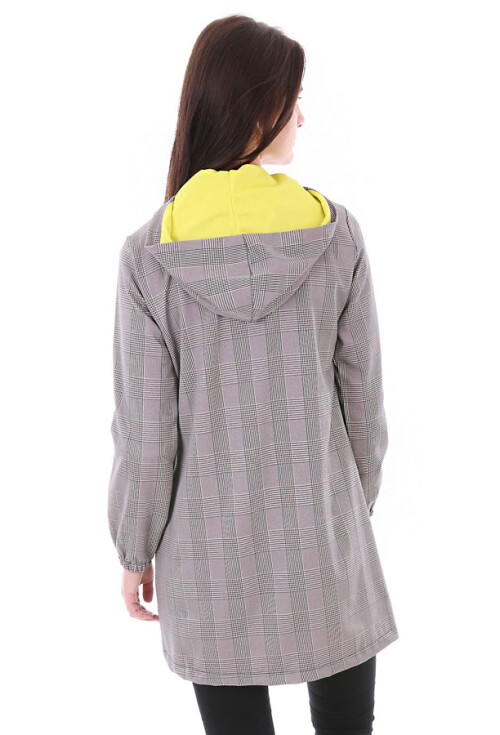 5684 Ekose Desen Ceket