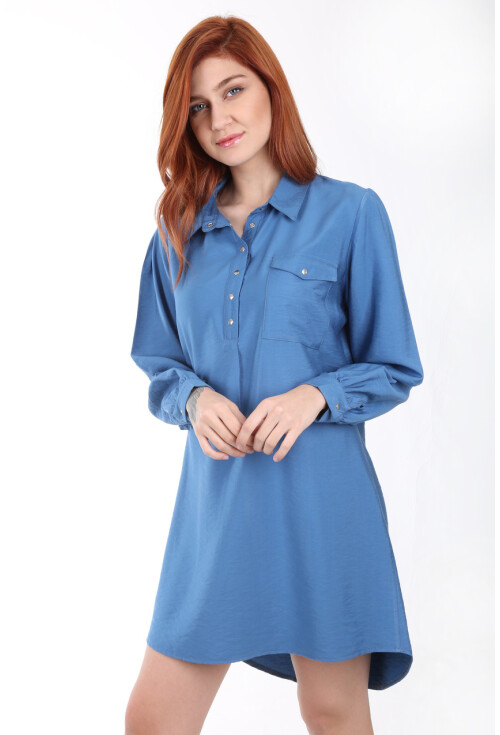 5699 Cepli Çıtçıtlı Tunik