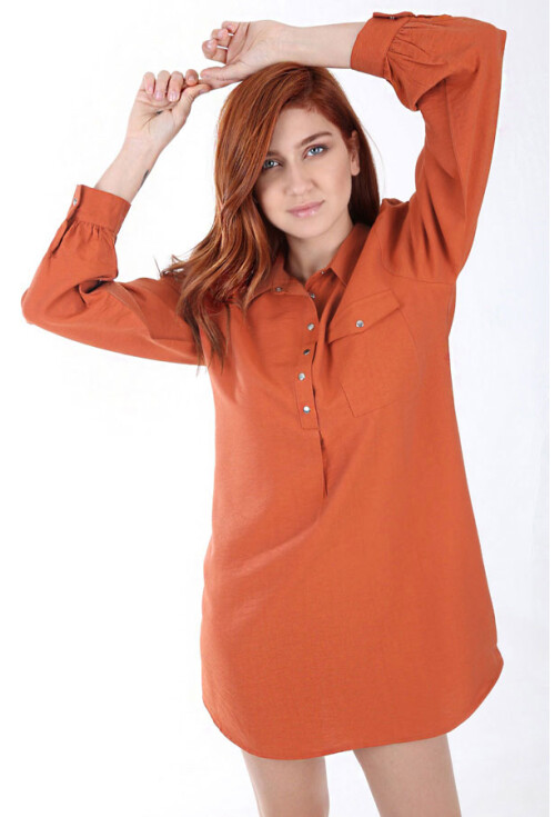 5699 Cepli Çıtçıtlı Tunik
