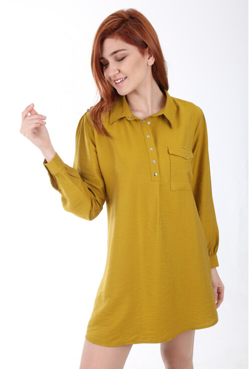 5699 Cepli Çıtçıtlı Tunik