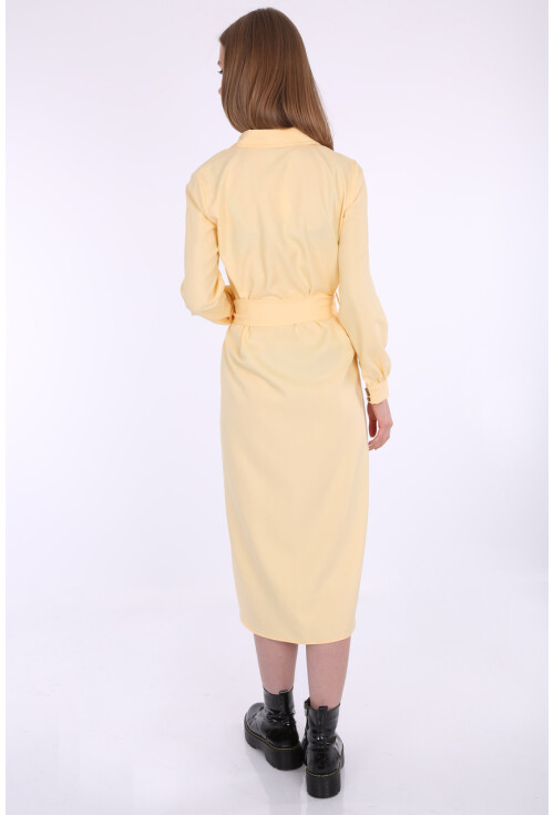 5733 Çift Cepli Trenchcoat