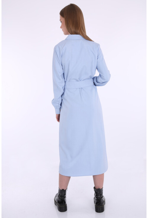 5733 Çift Cepli Trenchcoat