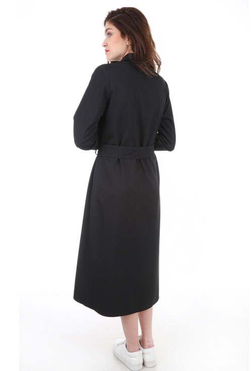 5733 Çift Cepli Trenchcoat