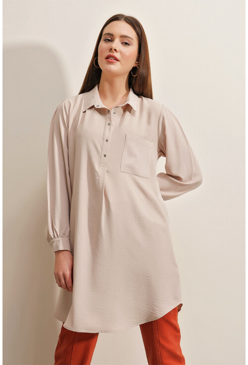 5883 Tek Cepli Tunik