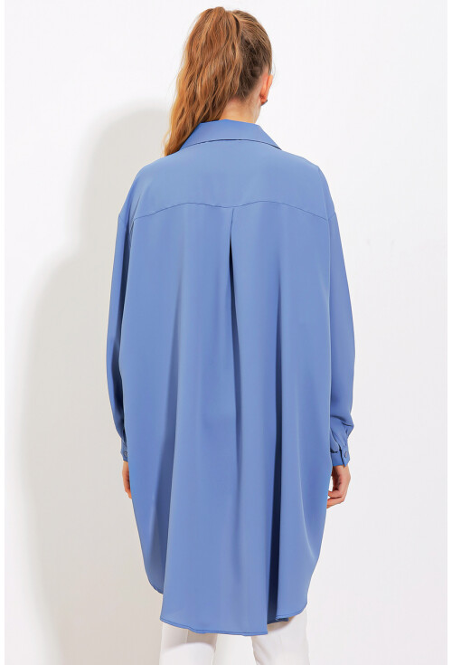 5916 Oversize Gömlek Tunik