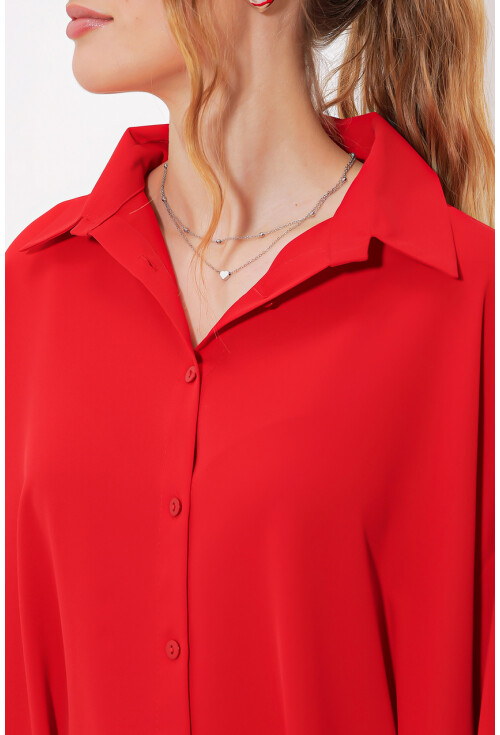 5916 Oversized Shirt Tunic