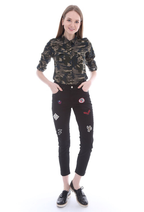 6349 Armalı Gabardin Pantolon