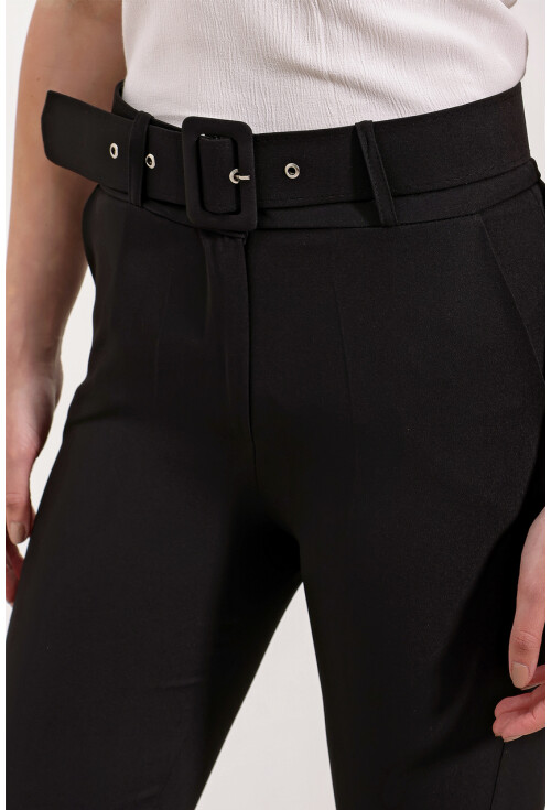6649 Flared Belted Pants