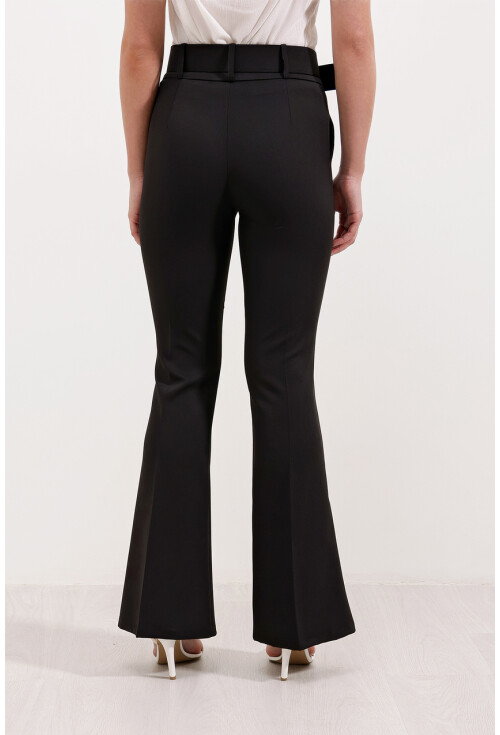 6649 Flared Belted Pants