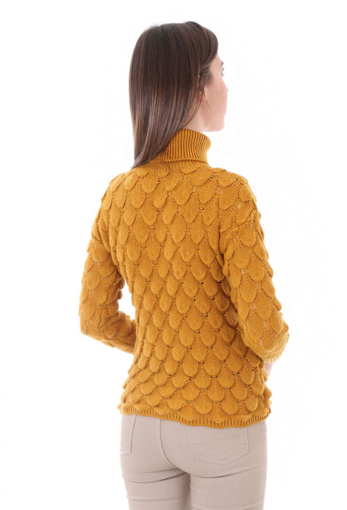 15591 Damla Desen Boğazlı Kazak