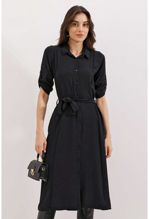 2442 Shirt Dress With Belt