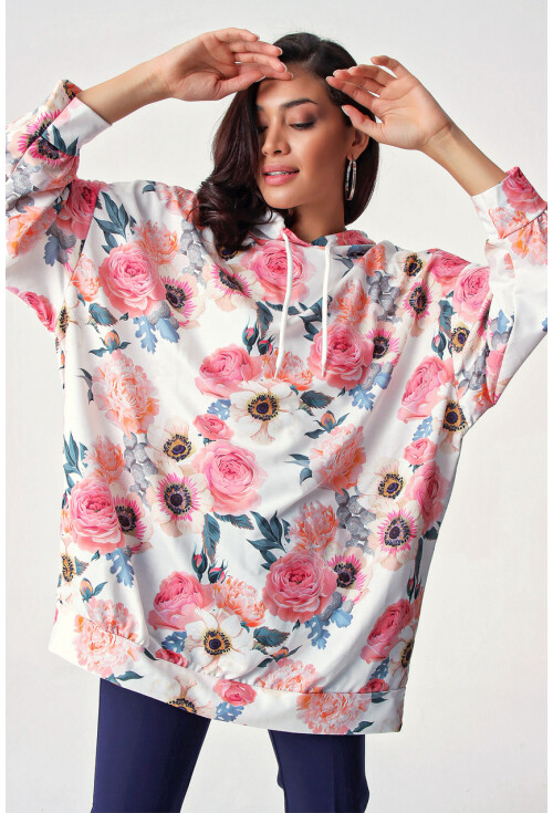 4125 Oversize Sweat Elbise