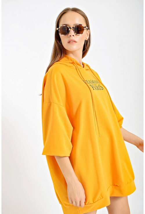 4125 Oversize Sweat Elbise