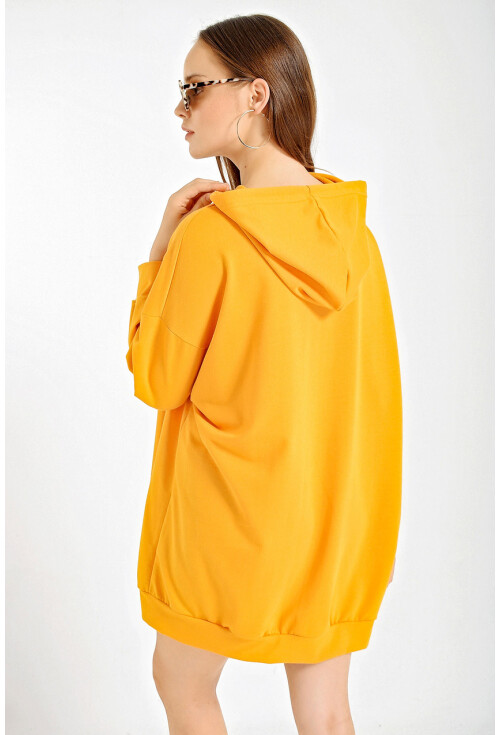 4125 Oversize Sweat Elbise