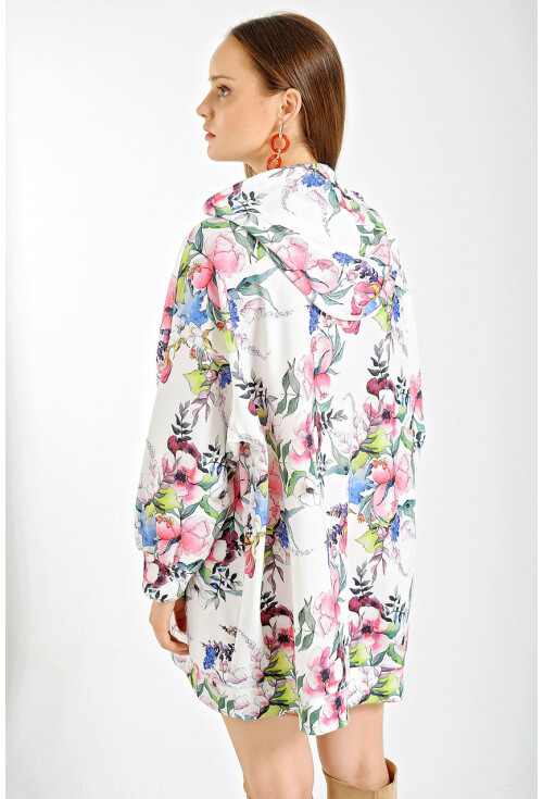 4125 Oversize Sweat Elbise