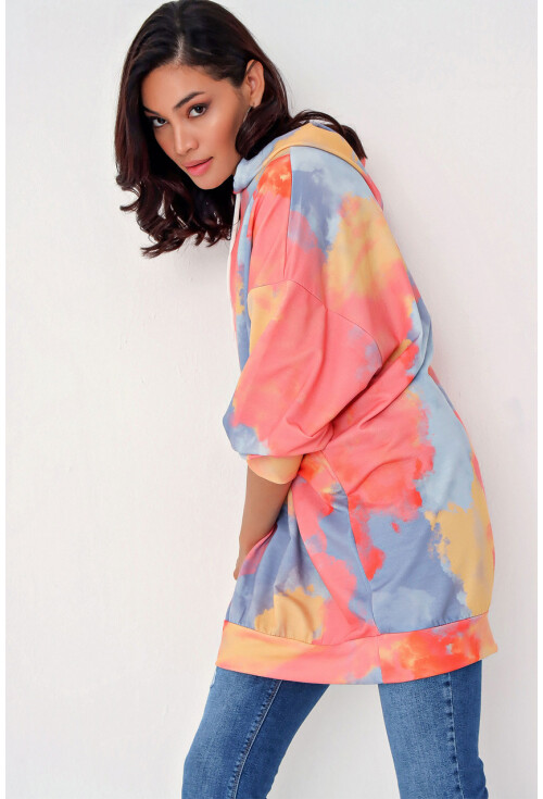 4125 Oversize Sweat Elbise