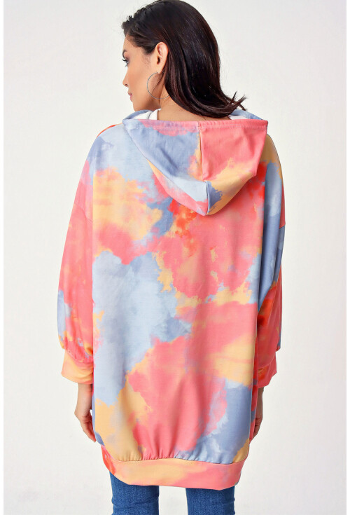4125 Oversize Sweat Elbise