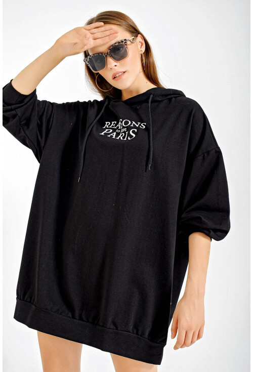 4125 Oversize Sweat Elbise