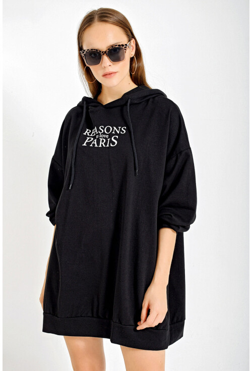 4125 Oversize Sweat Elbise