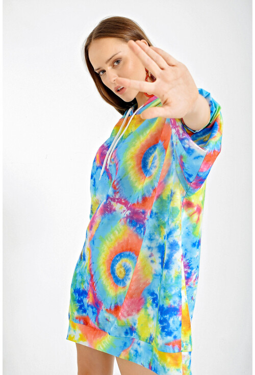 4125 Oversize Sweat Elbise