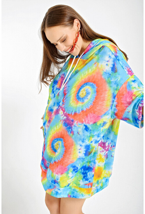 4125 Oversize Sweat Elbise