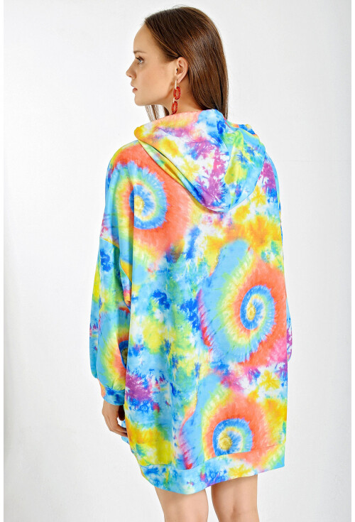 4125 Oversize Sweat Elbise