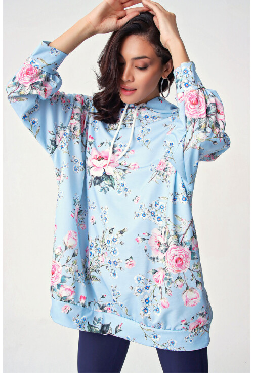 4125 Oversize Sweat Elbise