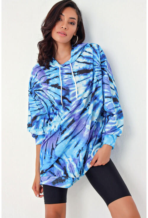 4125 Oversize Sweat Elbise