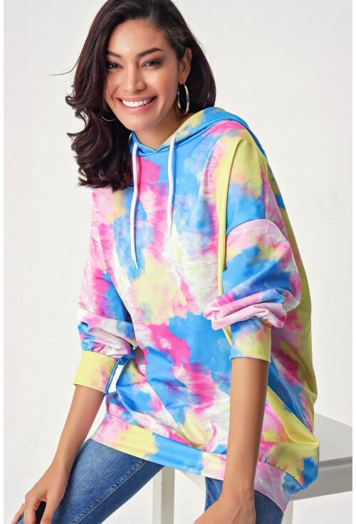 4125 Oversize Sweat Elbise