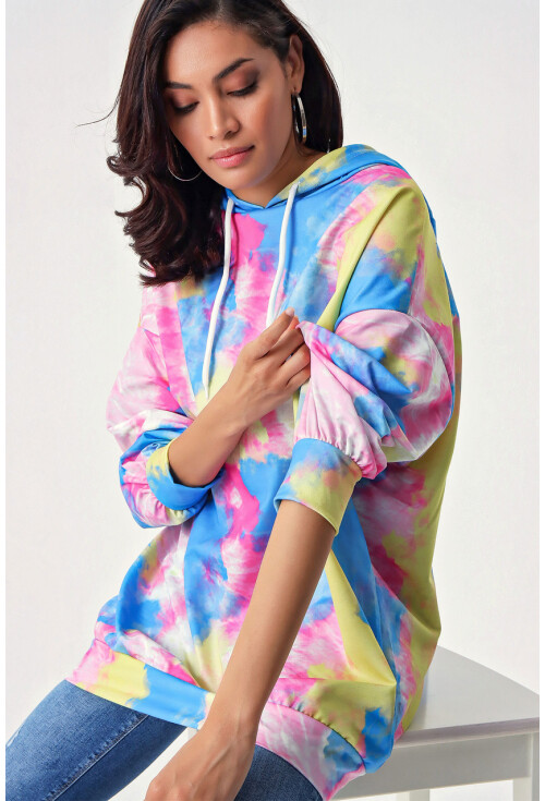 4125 Oversize Sweat Elbise