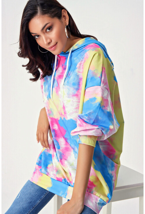 4125 Oversize Sweat Elbise