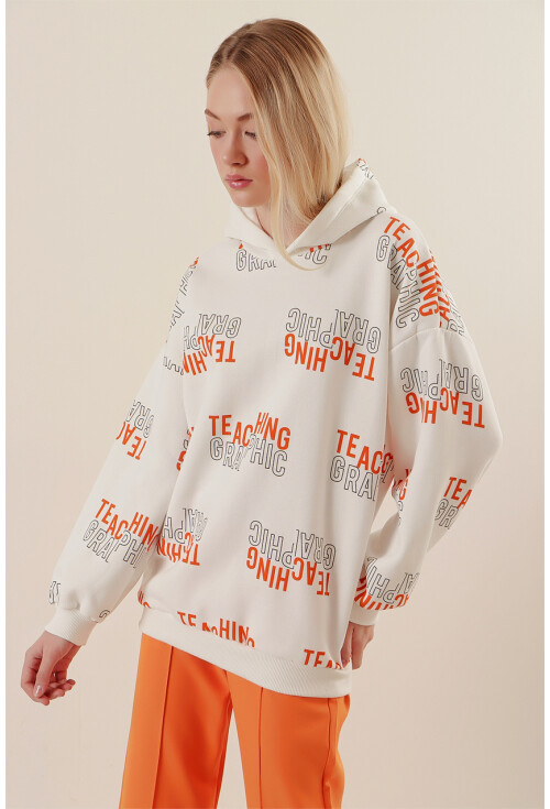 4125 Oversize Sweat Elbise