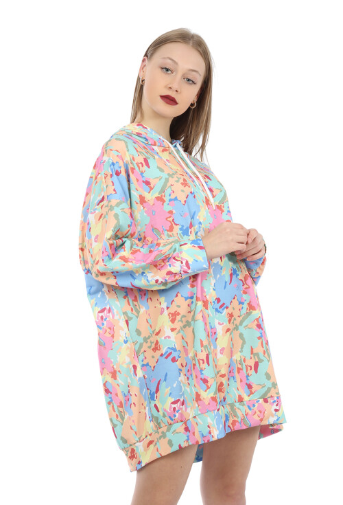 4125 Oversize Sweat Elbise