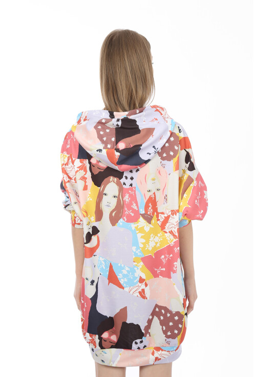 4125 Oversize Sweat Elbise