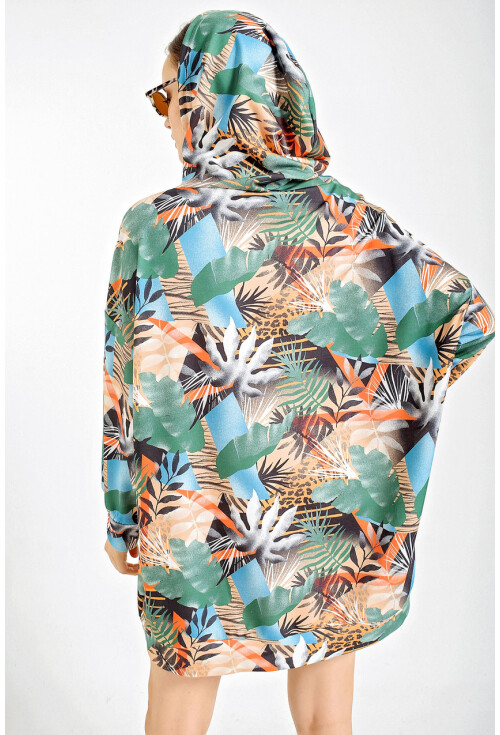4125 Oversize Sweat Elbise