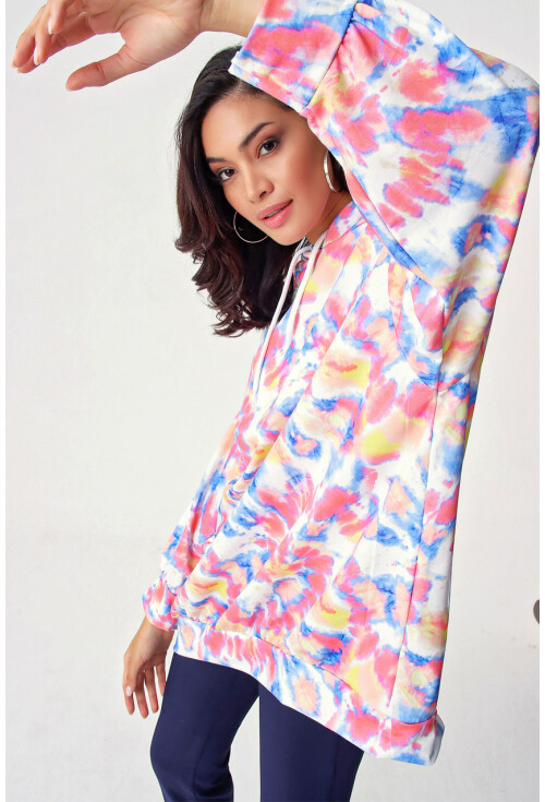 4125 Oversize Sweat Elbise