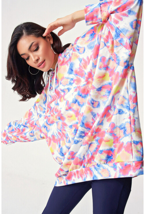 4125 Oversize Sweat Elbise