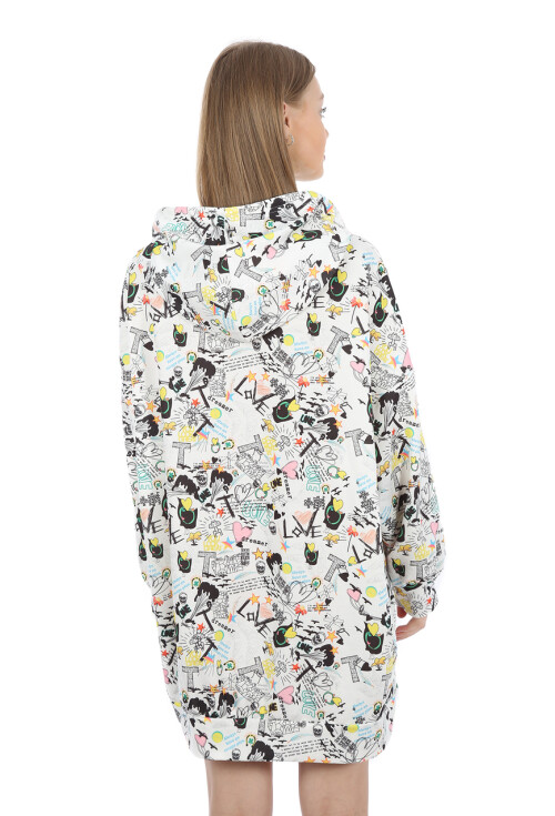 4125 Oversize Sweat Elbise