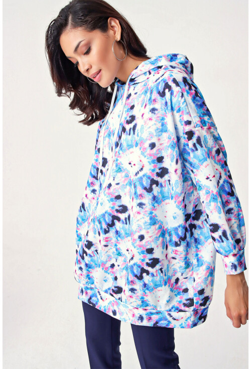 4125 Oversize Sweat Elbise