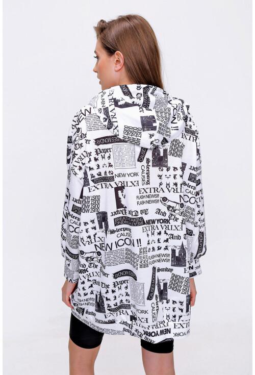 4125 Oversize Sweat Elbise