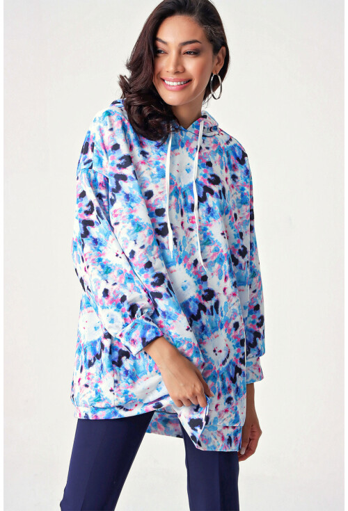 4125 Oversize Sweat Elbise