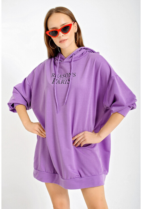 4125 Oversize Sweat Elbise