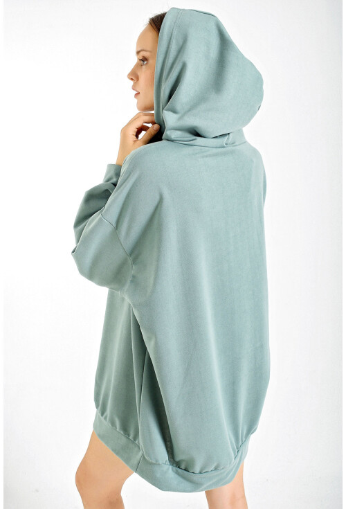 4125 Oversize Sweat Elbise