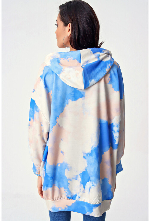4125 Oversize Sweat Elbise