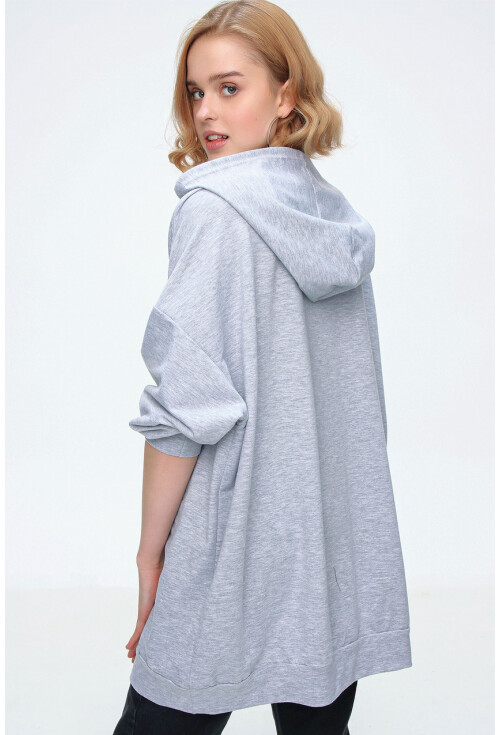 4125 Oversize Sweat Elbise