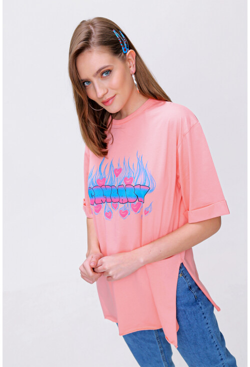 4295 Cry Baby Baskılı T-Shirt