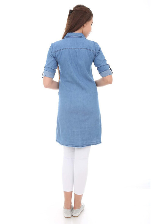 5584 Payet Cepli Kot Tunik