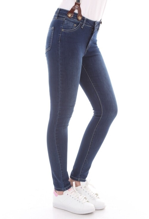 6326 Slopet Kemerli Kot Pantolon