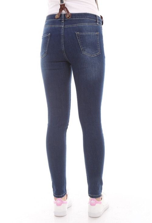 6326 Slopet Kemerli Kot Pantolon