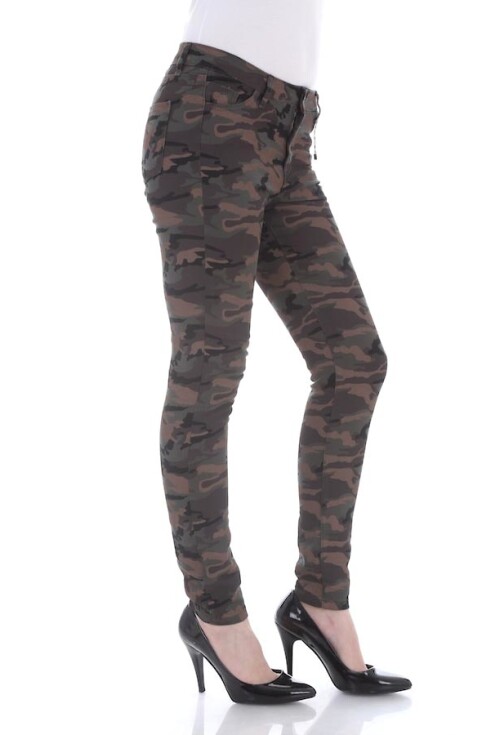 6363 Kamuflaj Dar Paça Pantolon